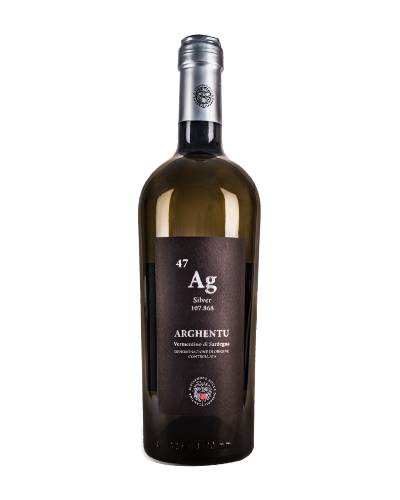 bottiglia arghentu vermentino